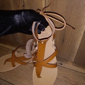 Lace Up Sandal